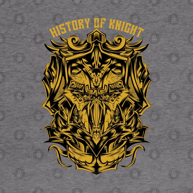 History of The Knight by Kingdom Arts and Designs